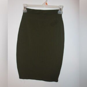 Green Pencil Skirt